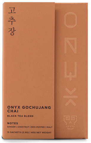 Onyx Gochujang Chai Tea Sachets, Onyx Coffee Lab