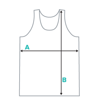 All-Over Print Tank Size Guide