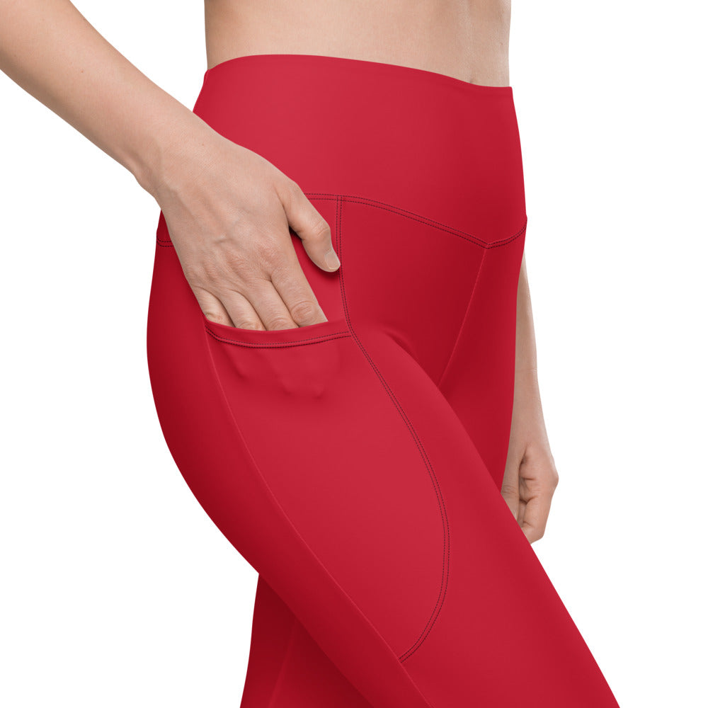 Crossover leggings with pockets – BTH_Fit