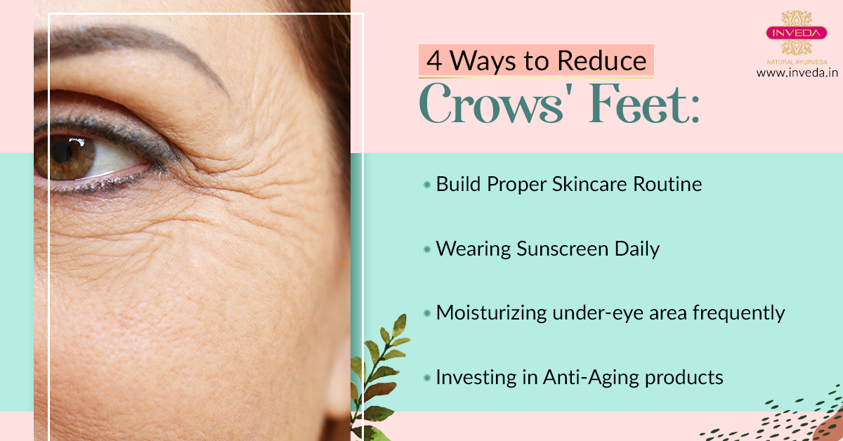 Reduce the crows feet