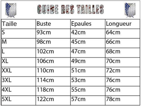 Pull Bataillon d’Exploration - Attaque des Titans™