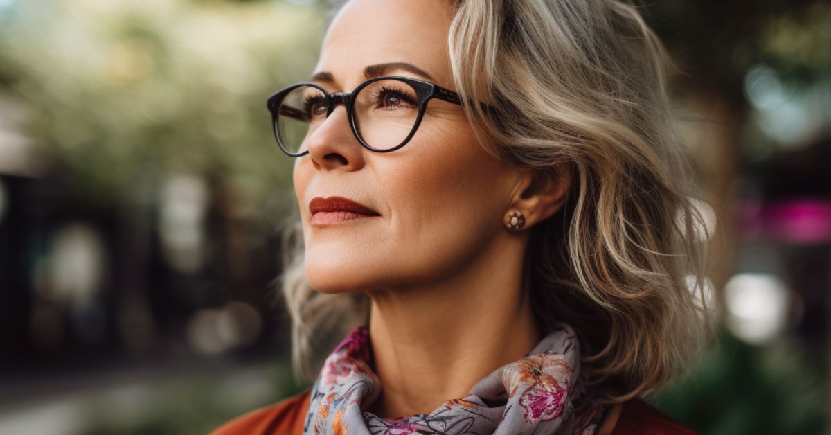 woman thinking about changing perceptions of menopause