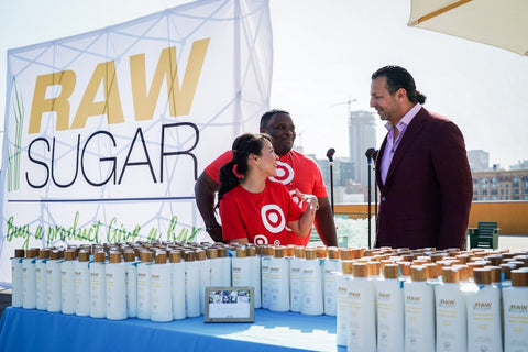 ronnie shugar with target employees