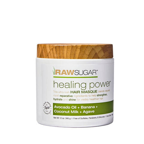raw sugar healing power hair masque