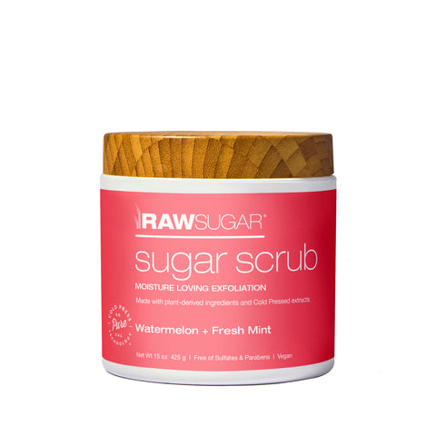 Raw Sugar Moisture Loving Sugar Scrub Watermelon + Fresh Mint