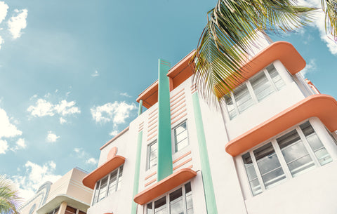 image of hotel and blue sky