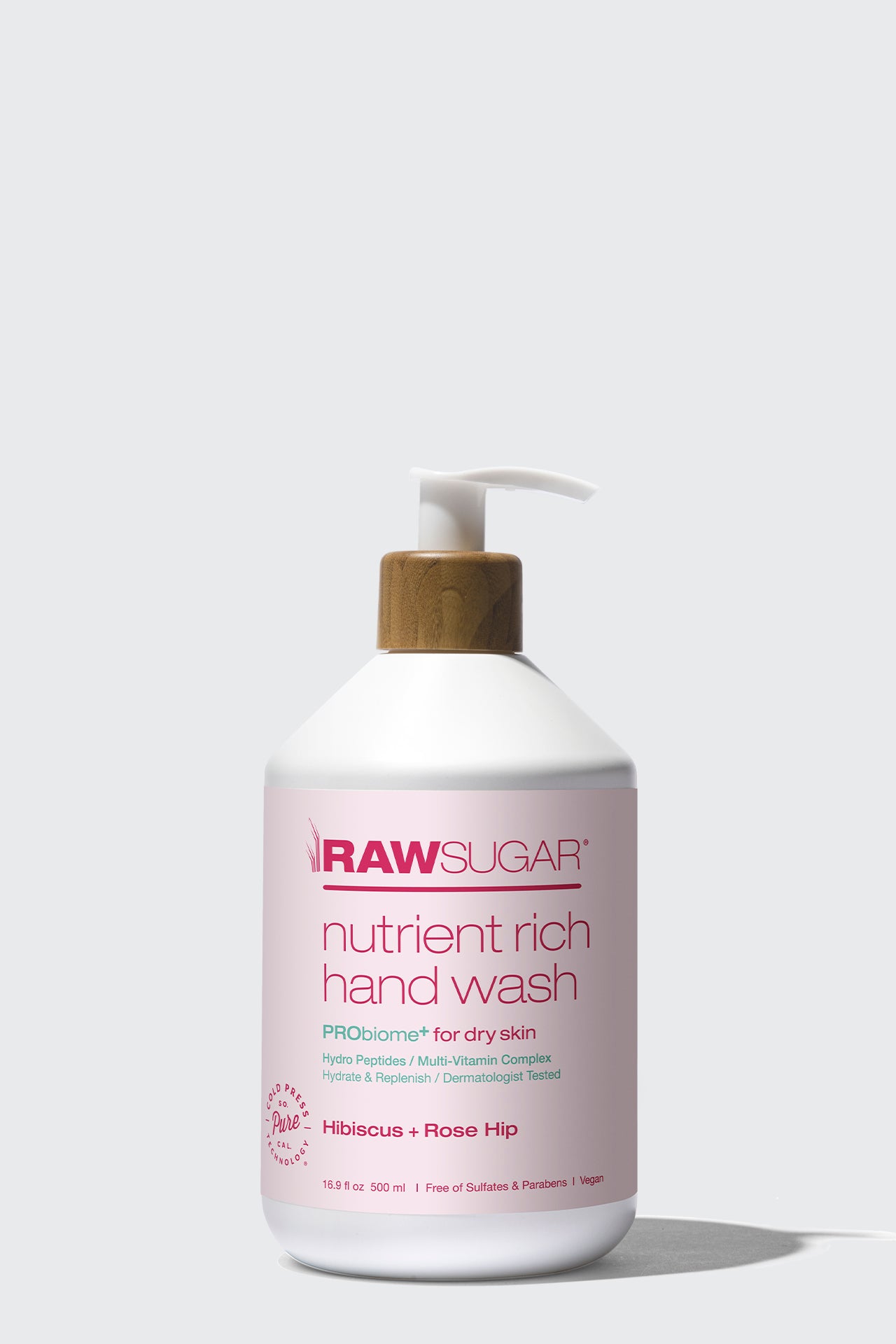 Nutrient Rich Hand Wash | Hibiscus + Rose Hip | 16.9 fl oz