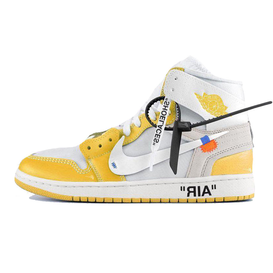 Off-White Nike Air Jordan 1 “Canary Yellow” – slimeshoes