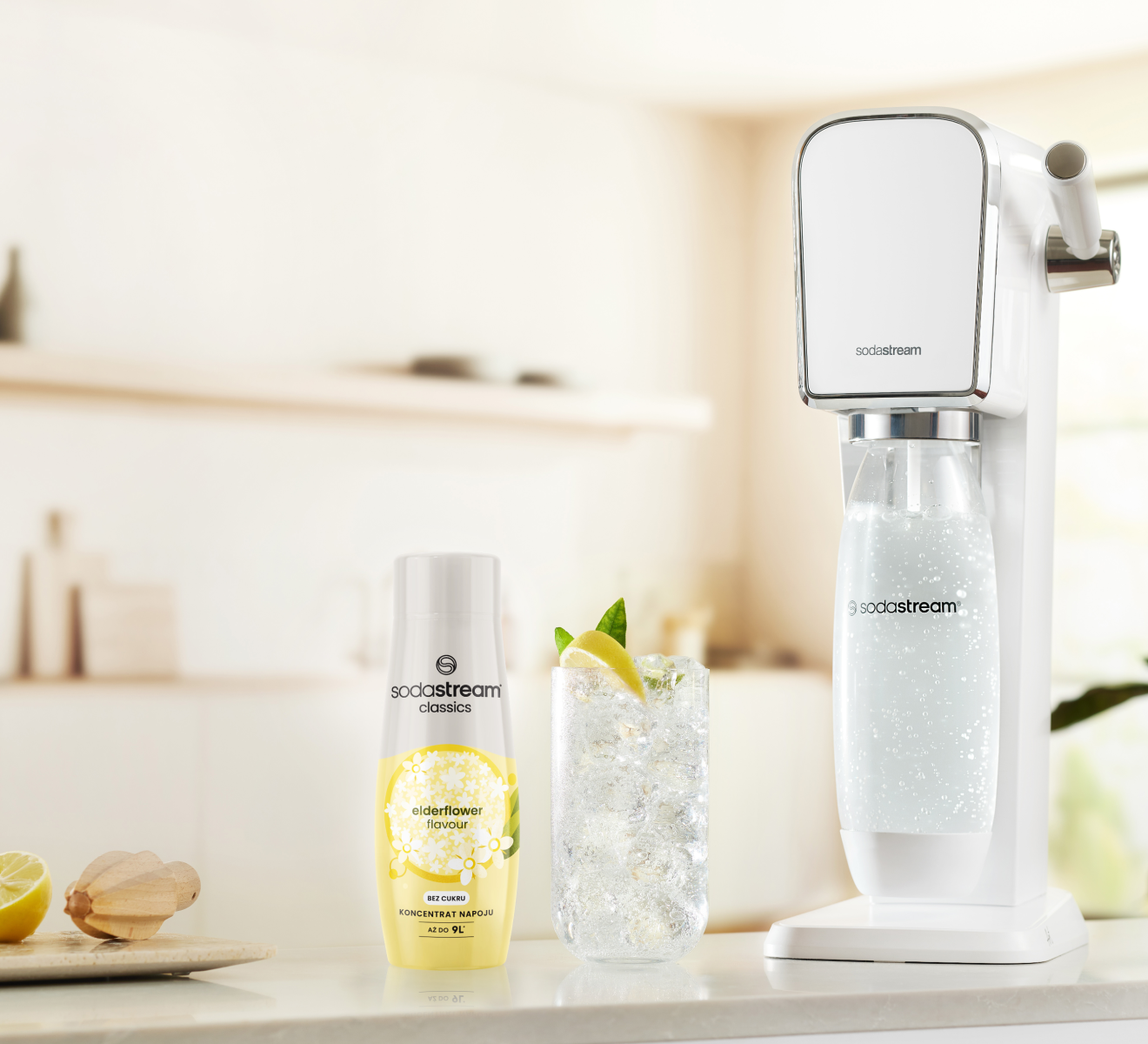 sodastream Syrop Kwiat Czarnego Bzu