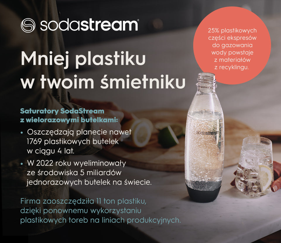 Mniej plastiku w twoim śmietniku - infografika.