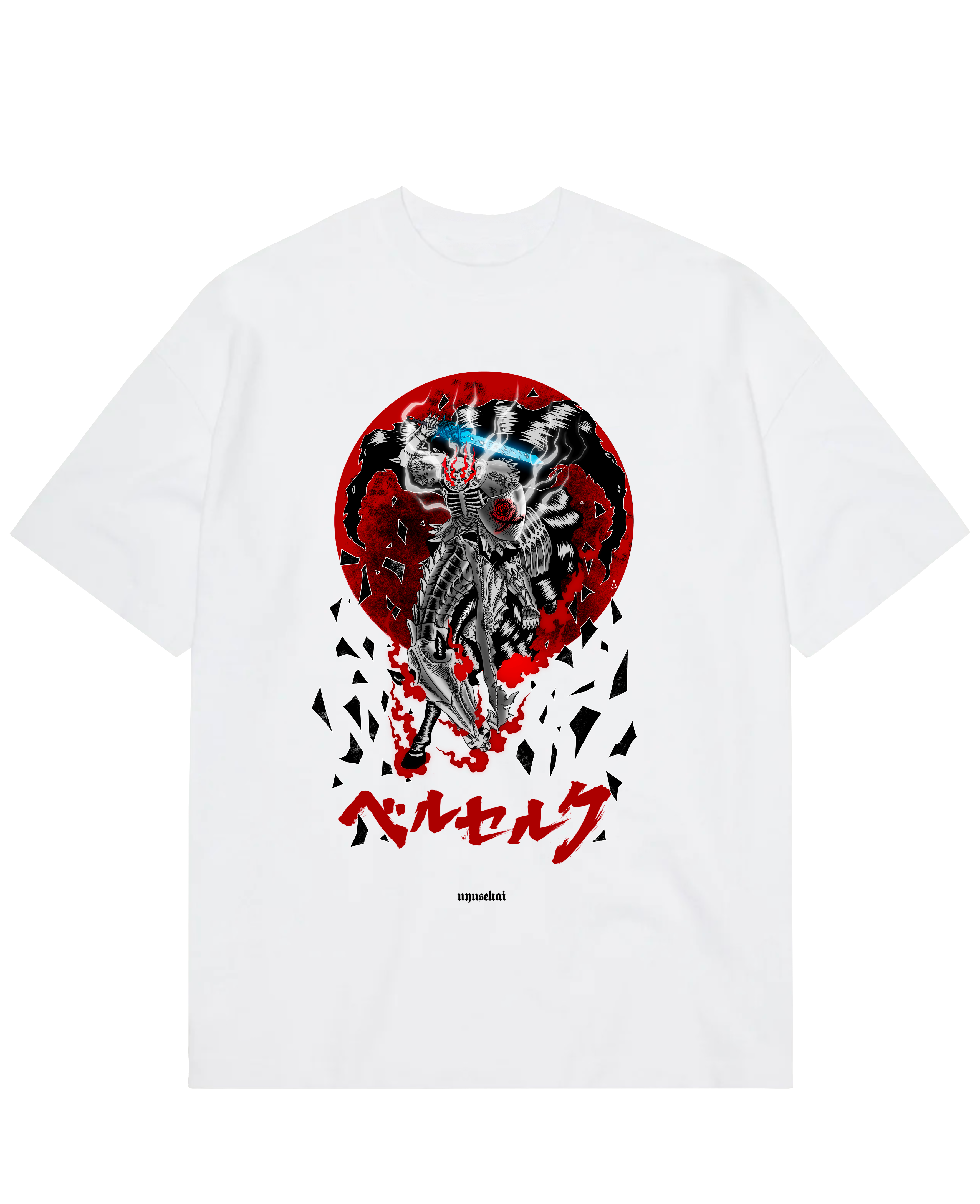 Berserk Griffith Red Sun Anime T Shirt-Teechatpro