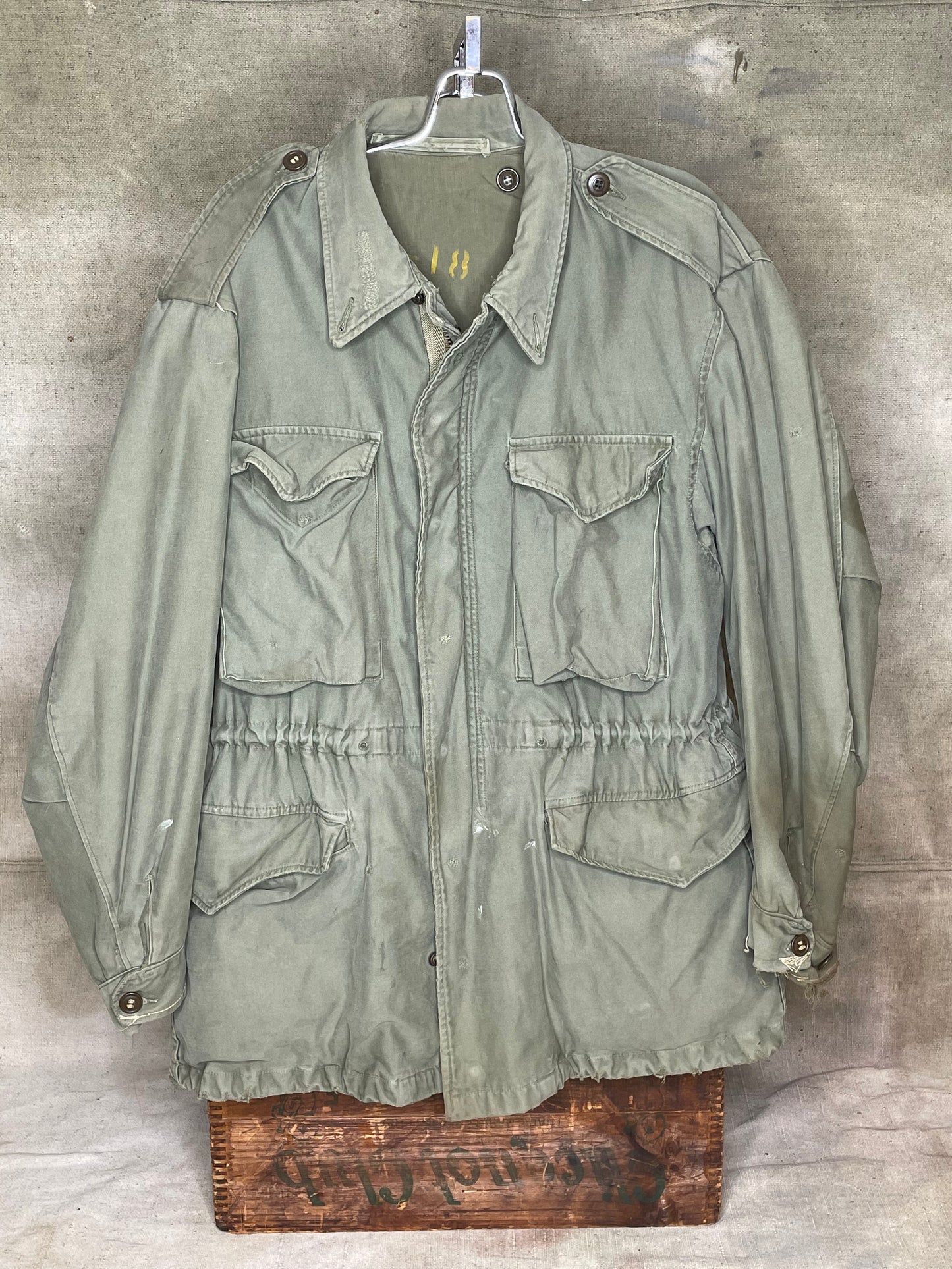 Vintage US Army Korean War M-51 M1951 Field Jacket M/L – Village