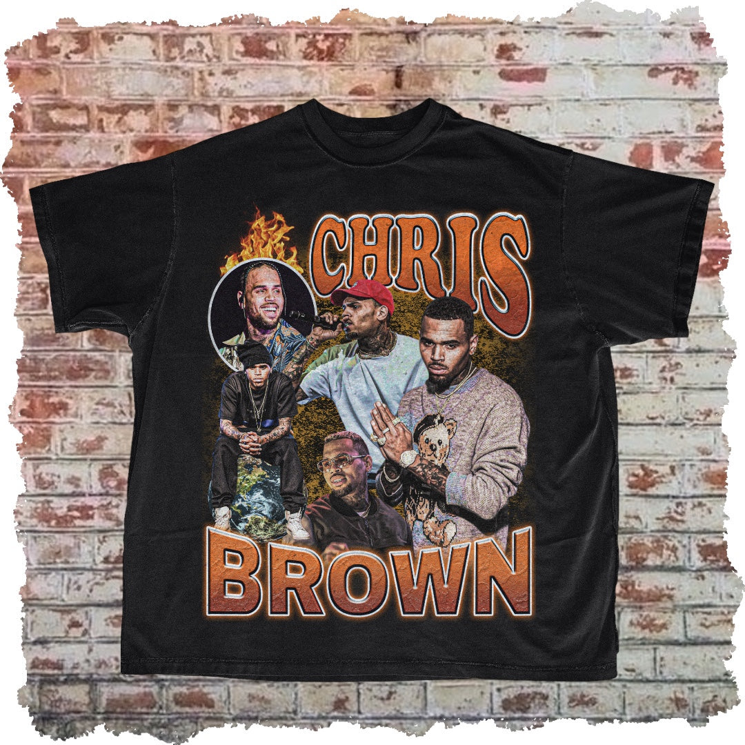 Chris Brown Rap Tee