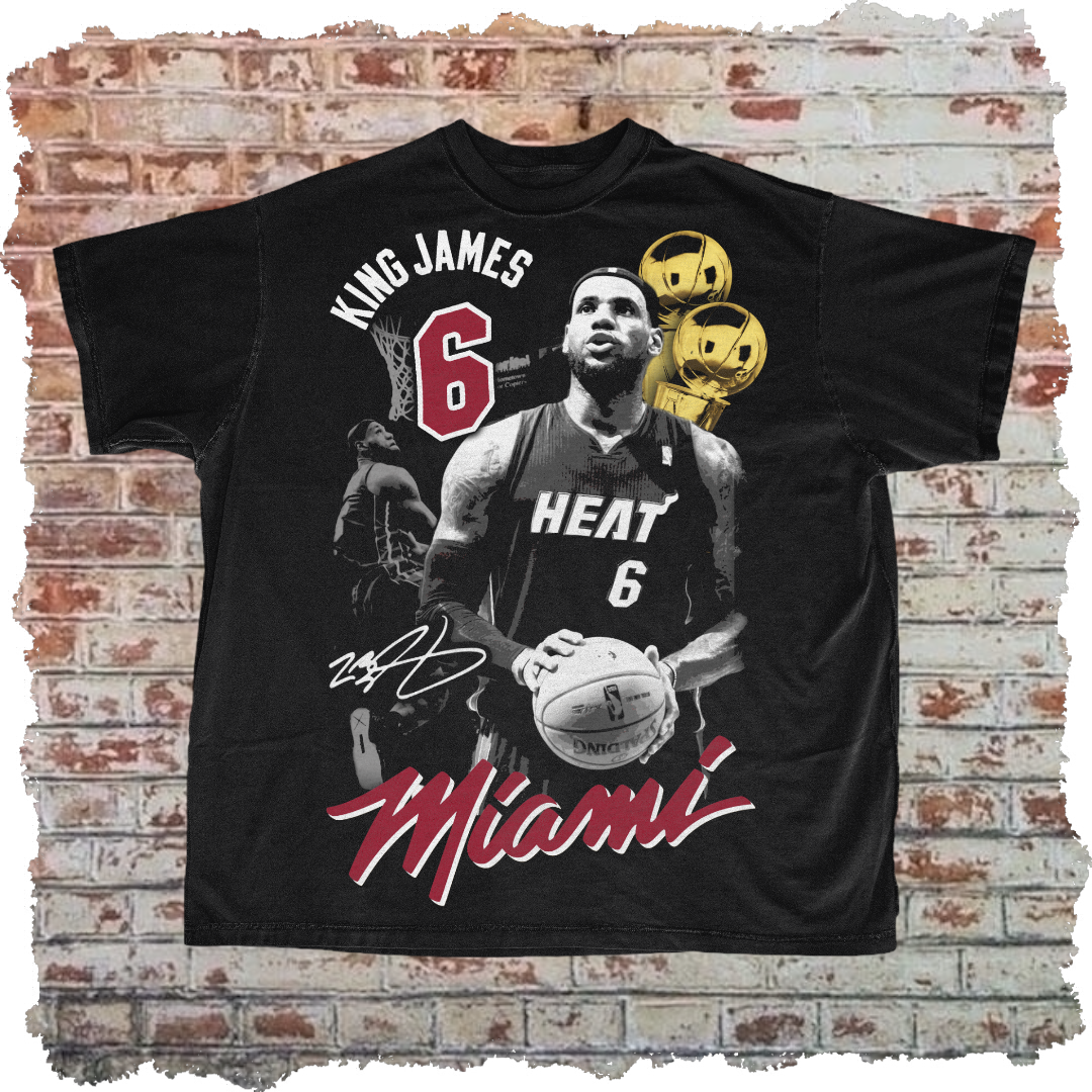 Lebron Miami Heat Tee