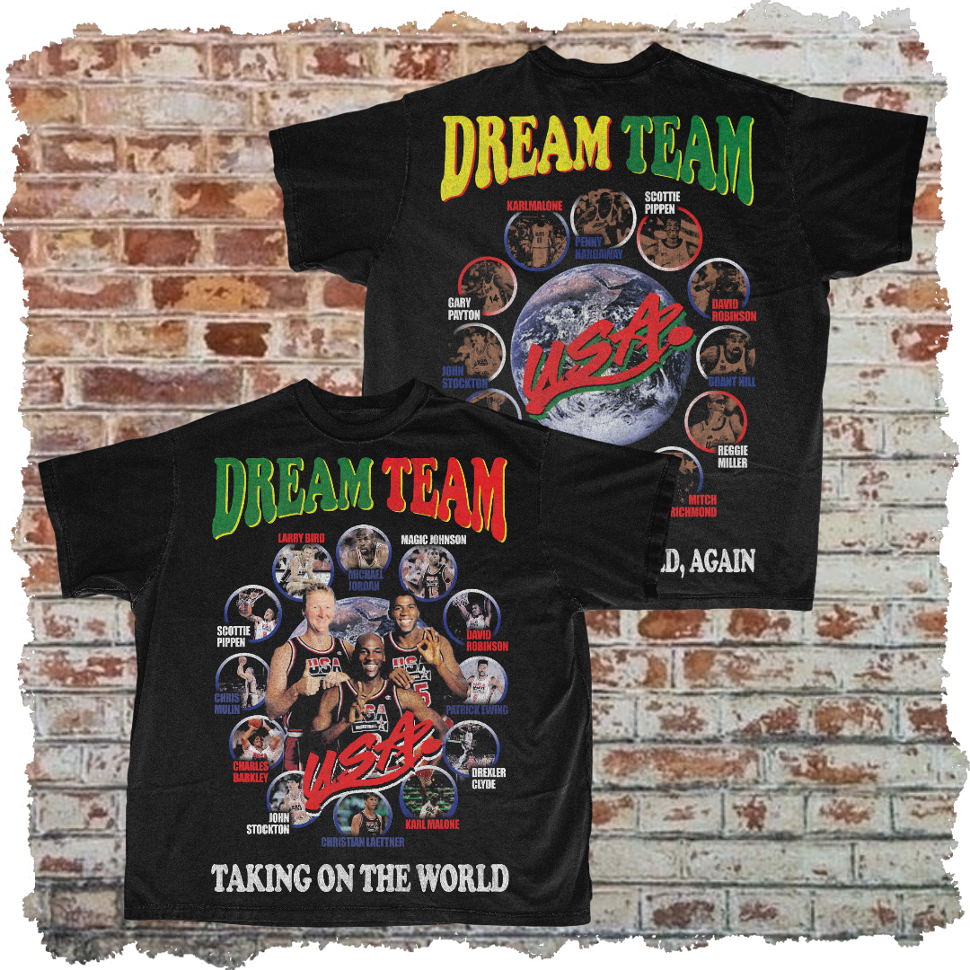 USA Dream Team Tee (Double Sided)