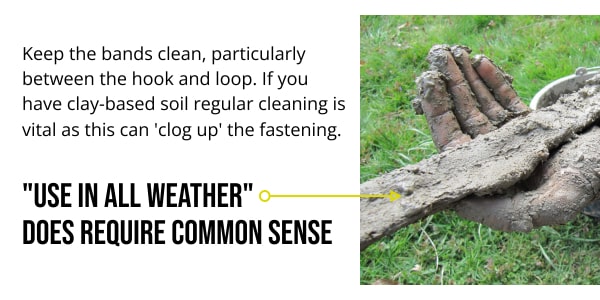 Use EQU Streamz in all weather conditions including turnout requires common sense