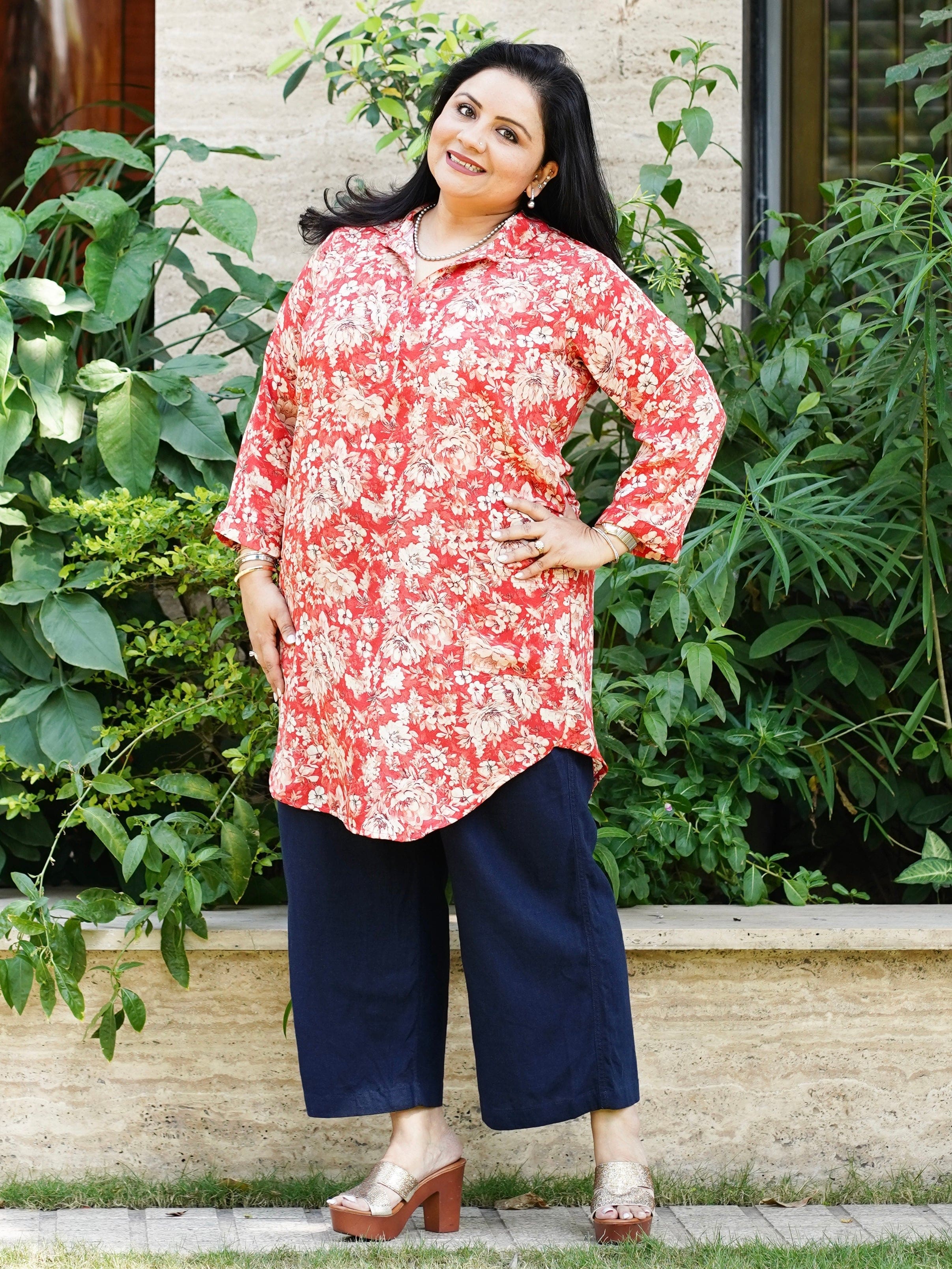 Jalsa Flower Tunic - Jeeaayanu Fashion product image