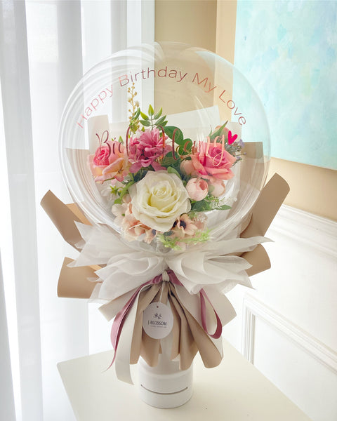 Birthday Cake with Roses, Flower Hampers on Birthdays