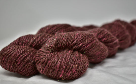 Pink Confetti Alpaca & Silk Yarn – Willow Wind Farm Products