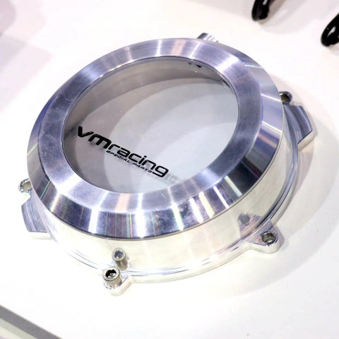 mdcparts CNC Clutch Cover with transparent center VM Racing