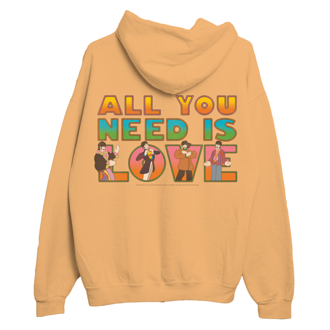 All You Need Is Love Sweatshirt: Iconic Beatles Lyric