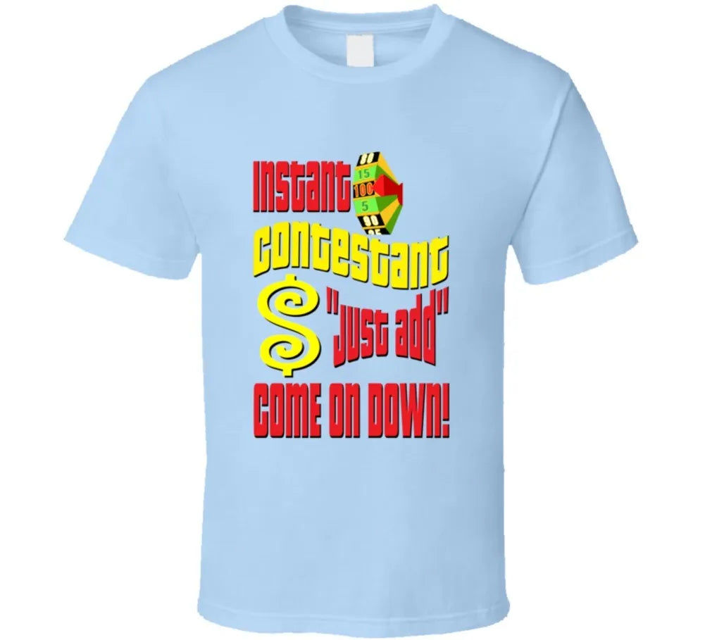 Creative Game Show: The Price Is Right Shirt Ideas