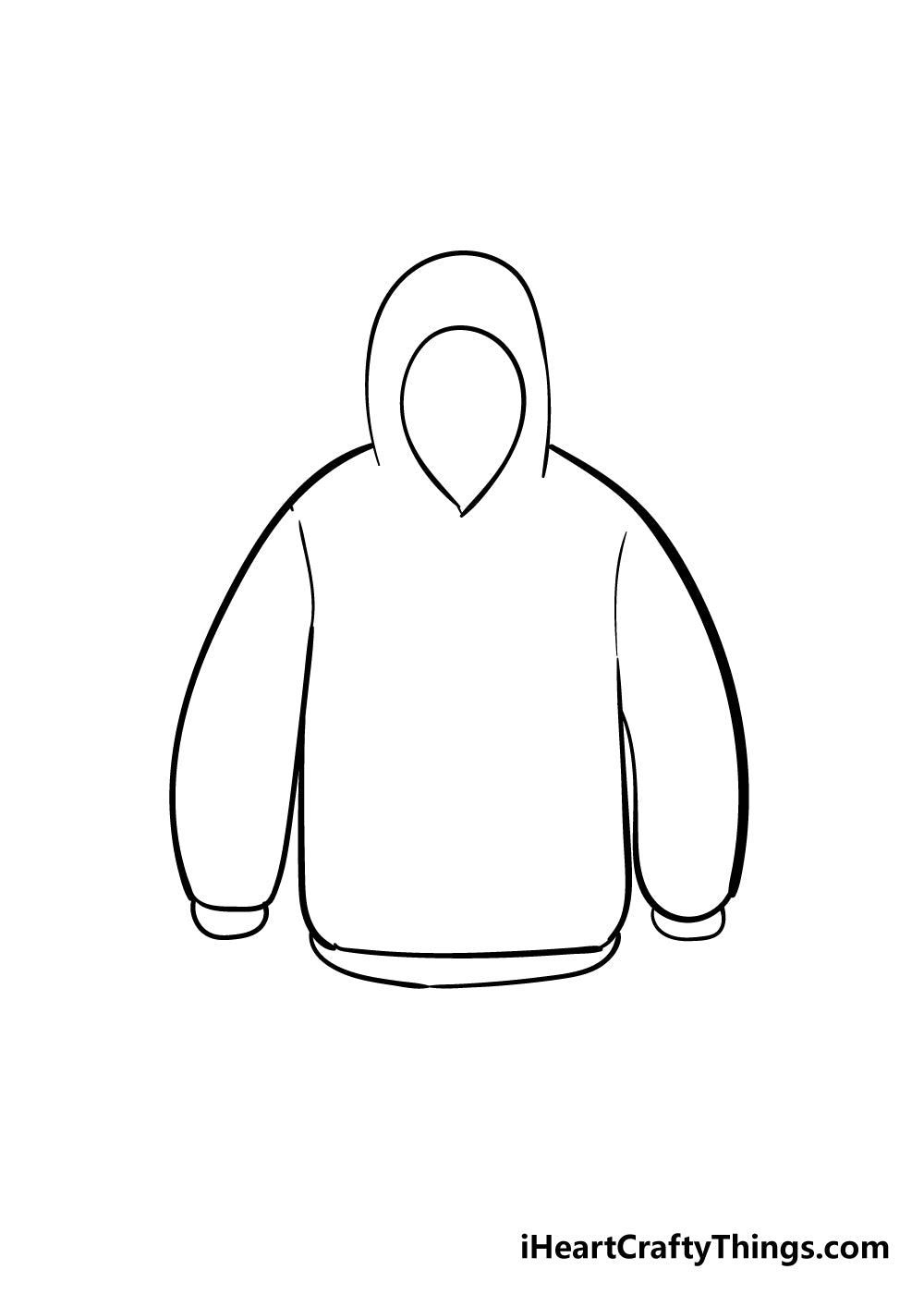 How To Draw A Hoodie?