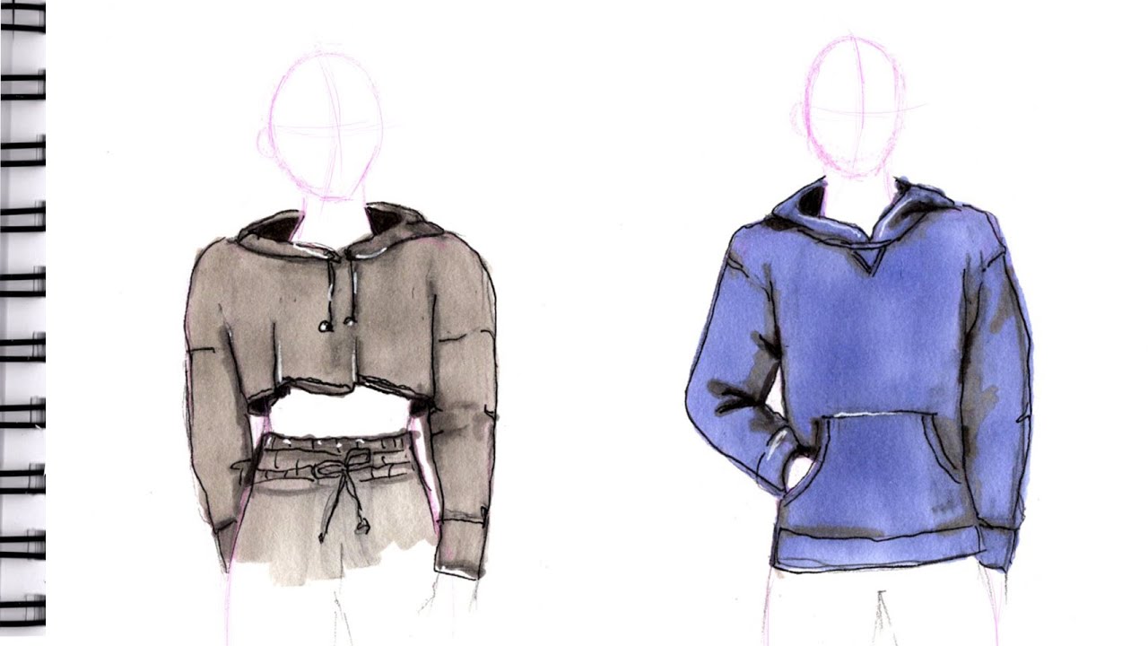 How To Draw A Sweatshirt?