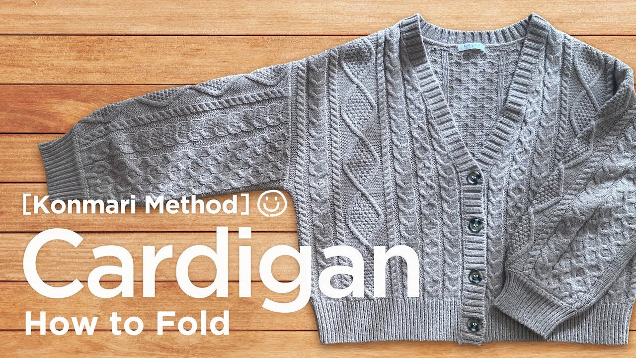 How To Fold Cardigans Konmari? AlanBalen