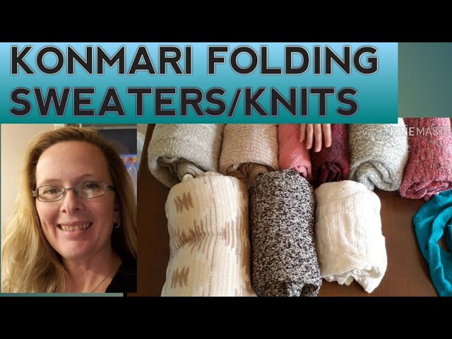 How To Store Sweaters Konmari?