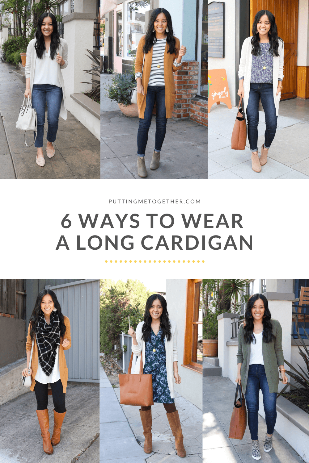 How To Wear Long Cardigans In Winter?