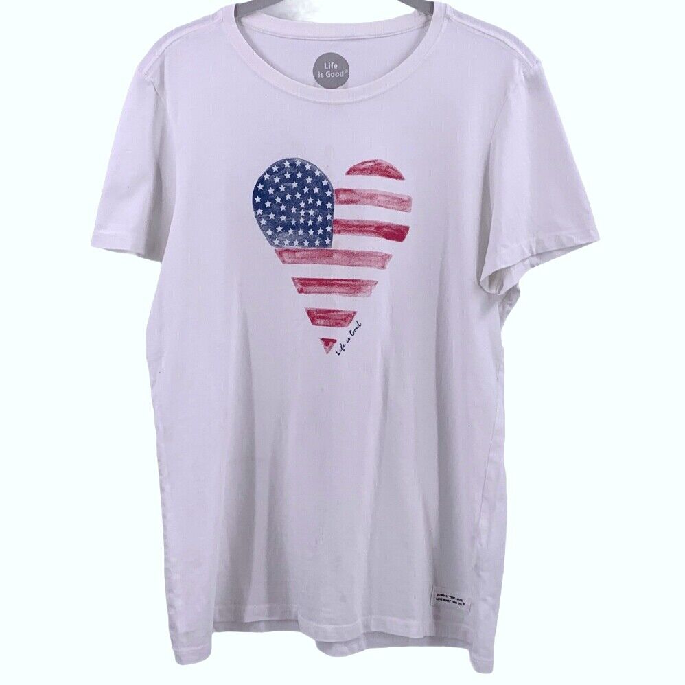 Patriotic Celebration: Life Is Good 4th Of July Shirts