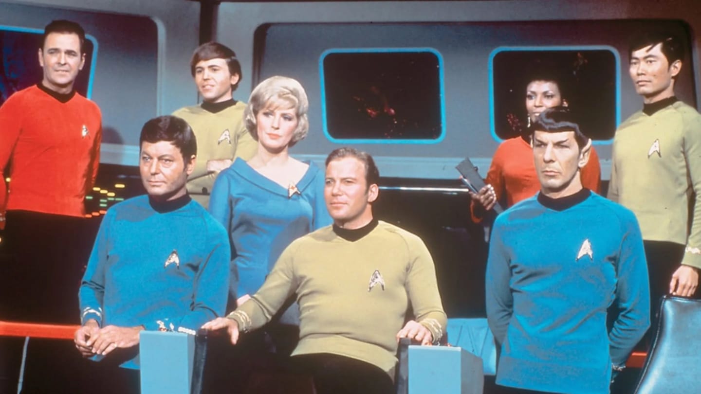 What Do The Different Colored Shirts In Star Trek Mean?