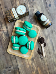 vietnamese coffee extract macarons