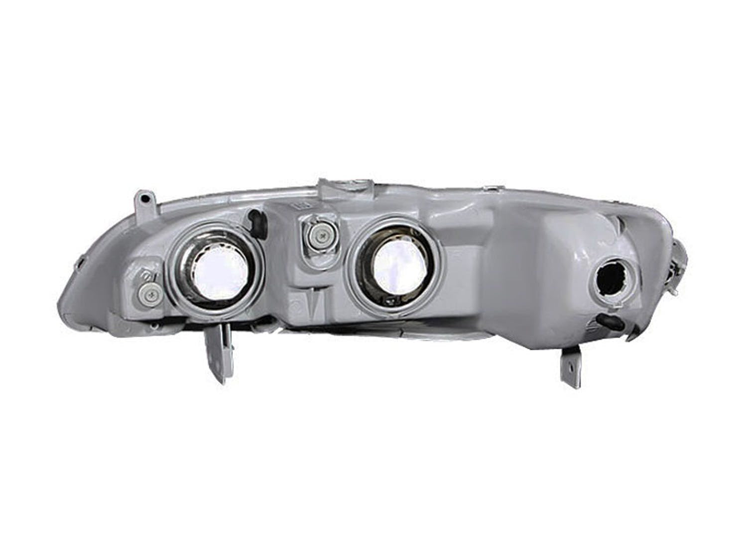 AnzoUSA 121052 Crystal Headlights Black
