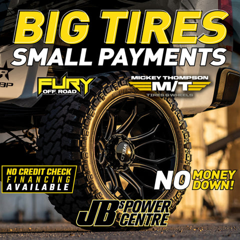 Big Tires Small Payments JBs Financing No Credit Check