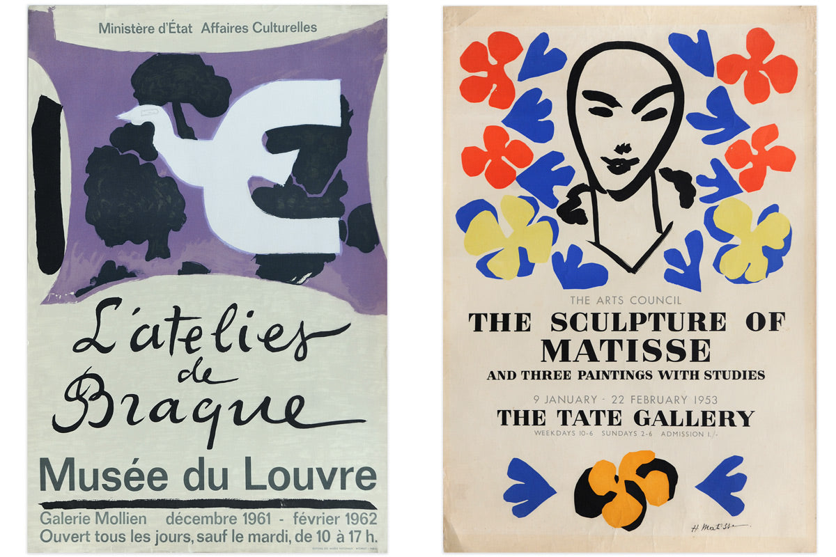 Artists-Posters-Braque-Matisse-Pair