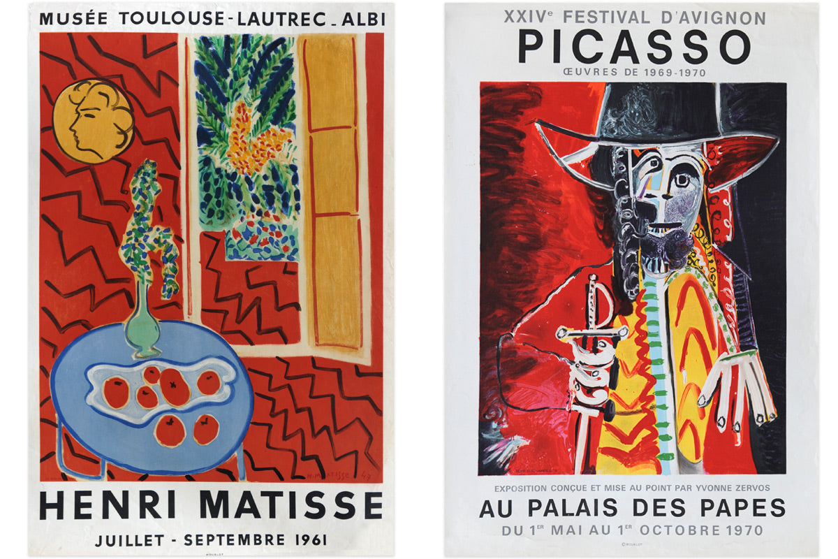 Artists-Posters-Matisse-Picasso-Pair