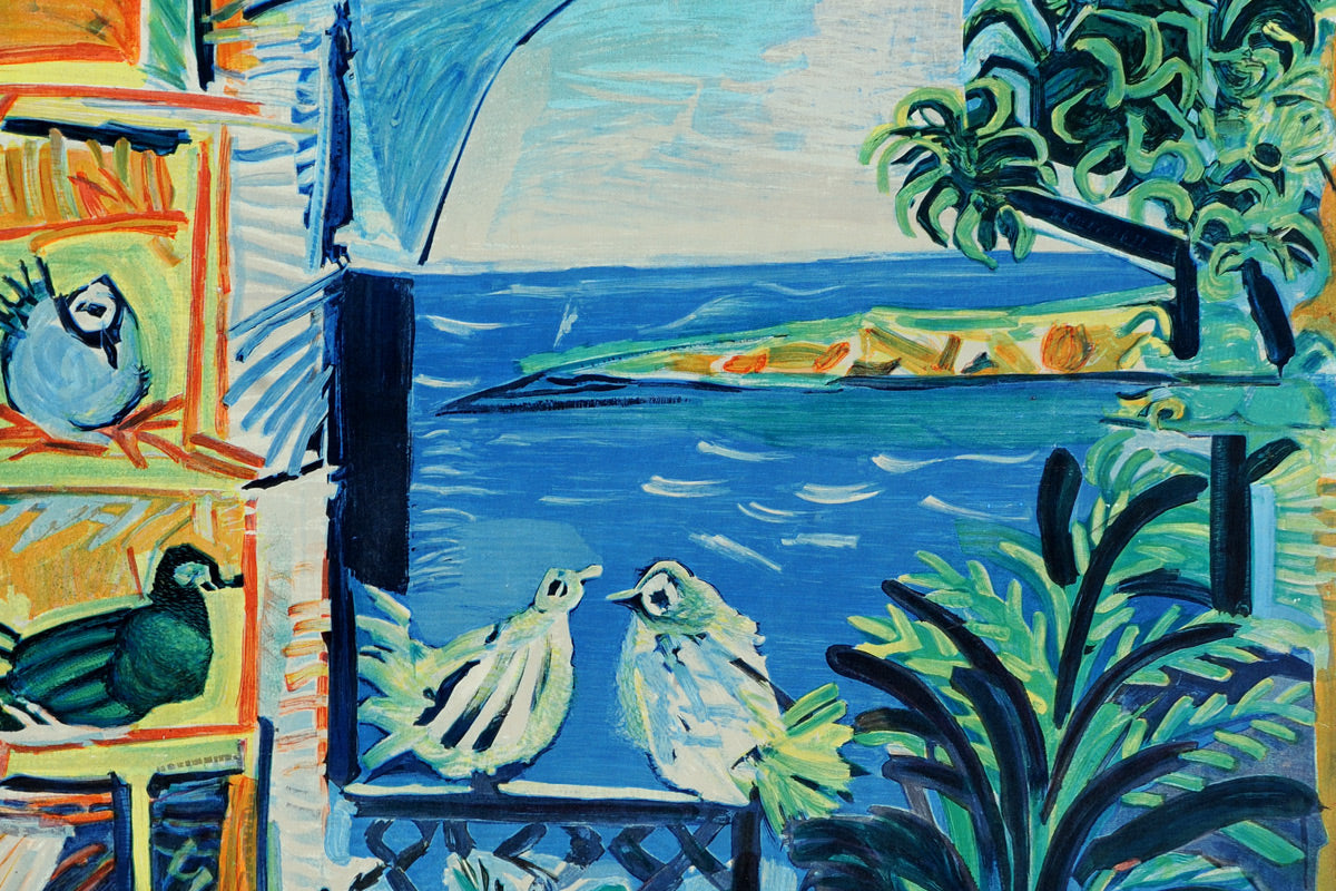 Artists-Posters-Picasso-Cote-D'Azur