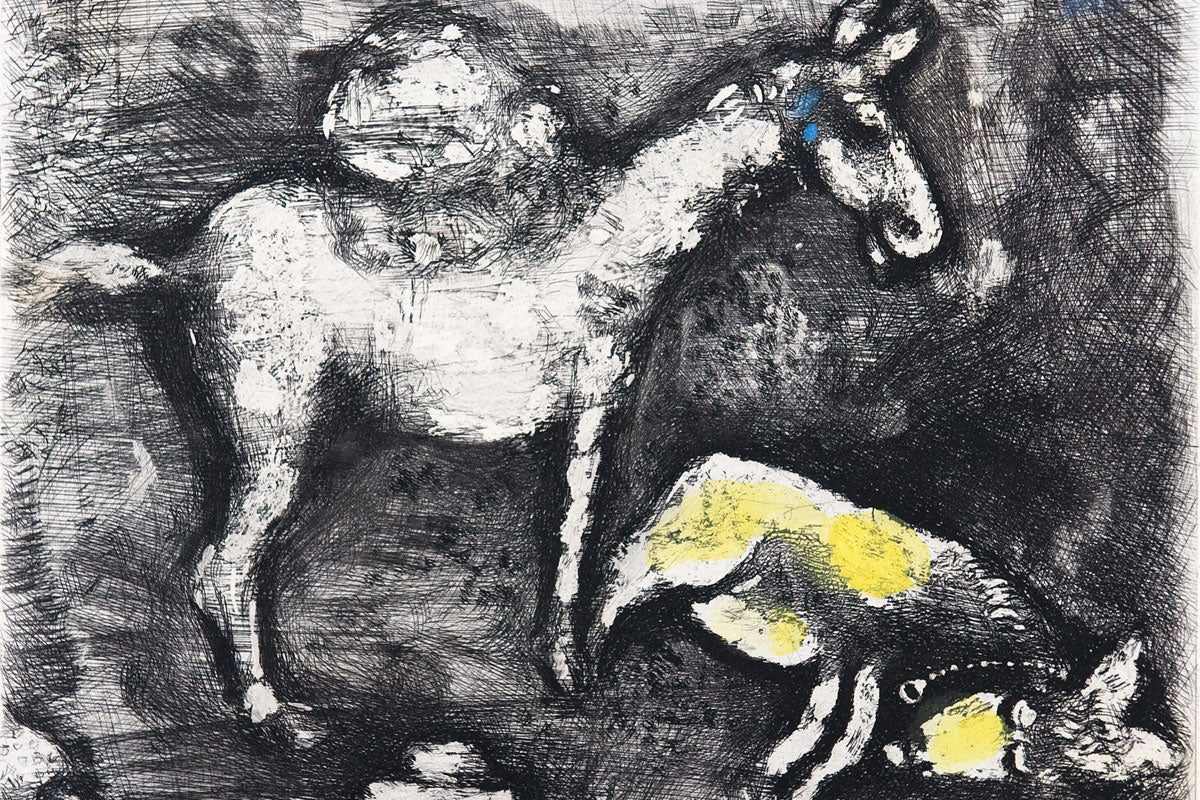 Chagall-Fables-two-mules