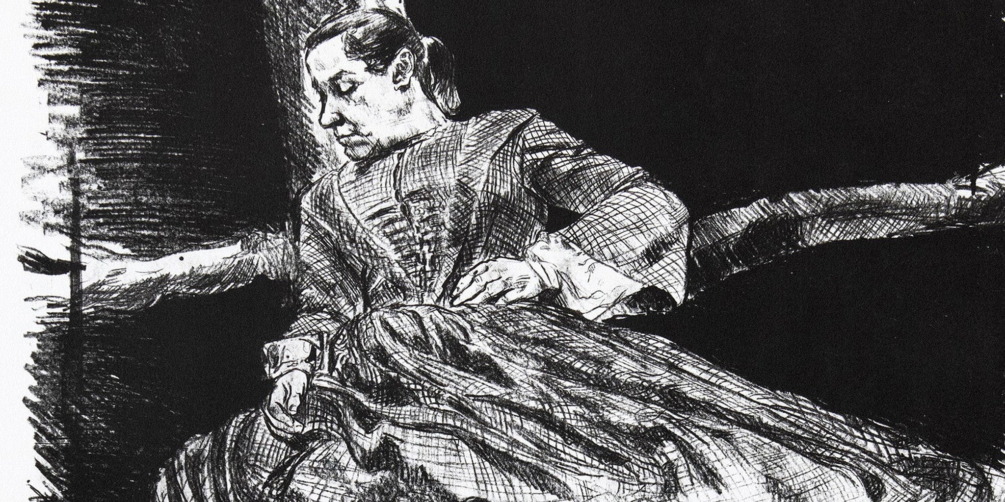 Detail from Up the Tree, Jane Eyre suite by Paula Rego