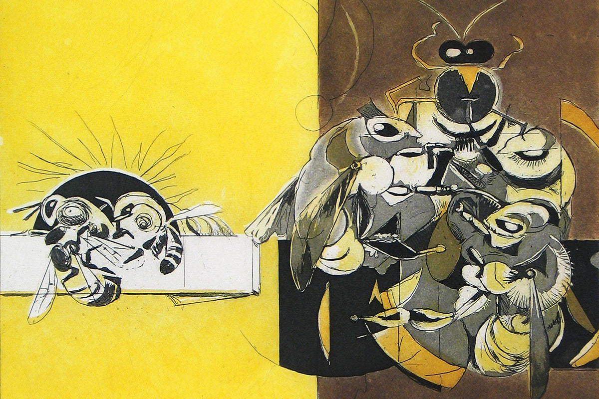 Graham-Sutherland-Bee-Suite-Lithograph