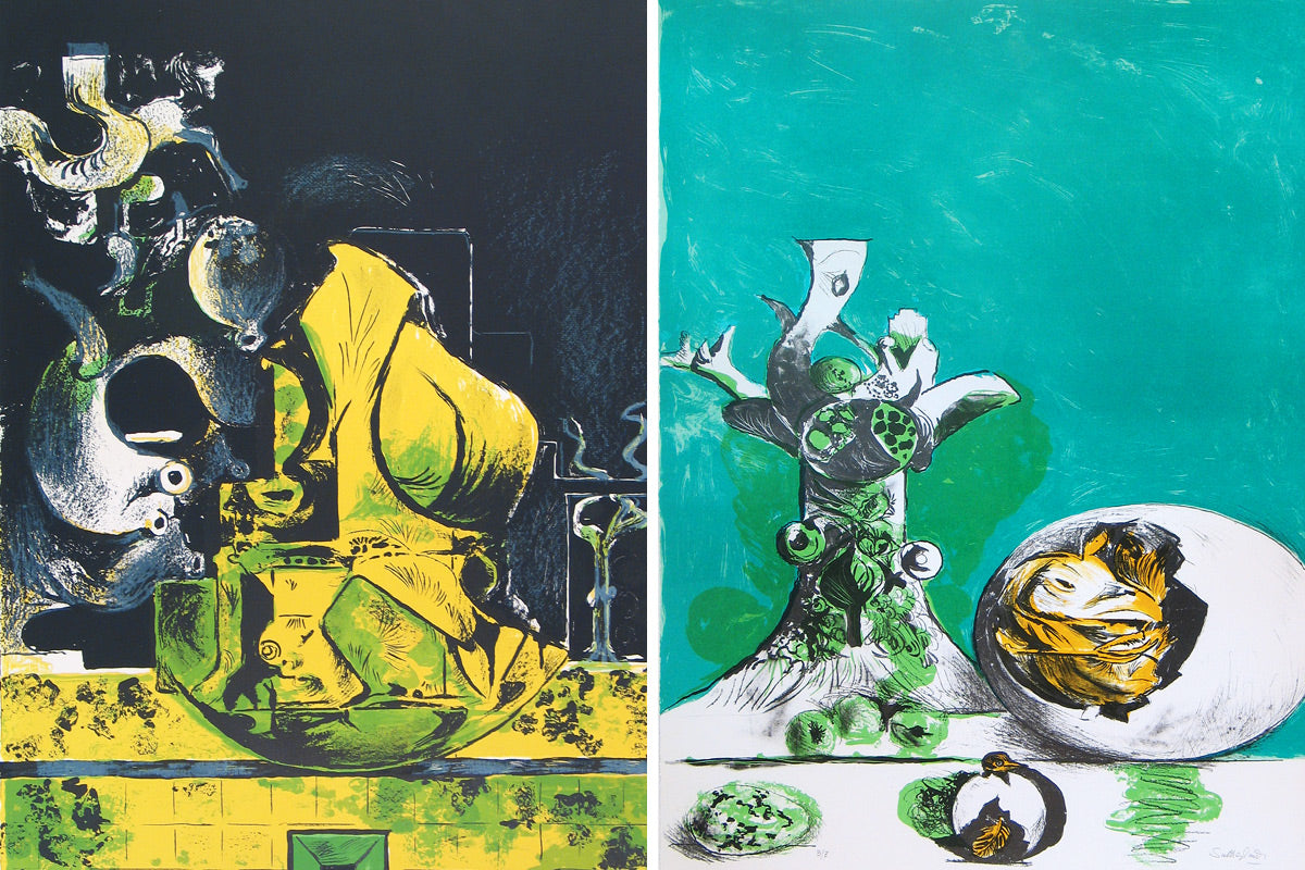 Graham-Sutherland-The-Rock-The-Egg-Lithographs