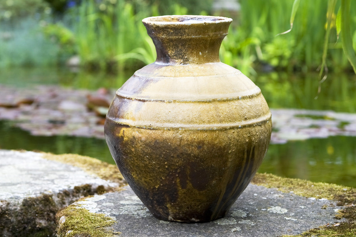 History-Of-Japanese-Ceramics-Ken-Matsuzaki-Large-Yohen-Vase
