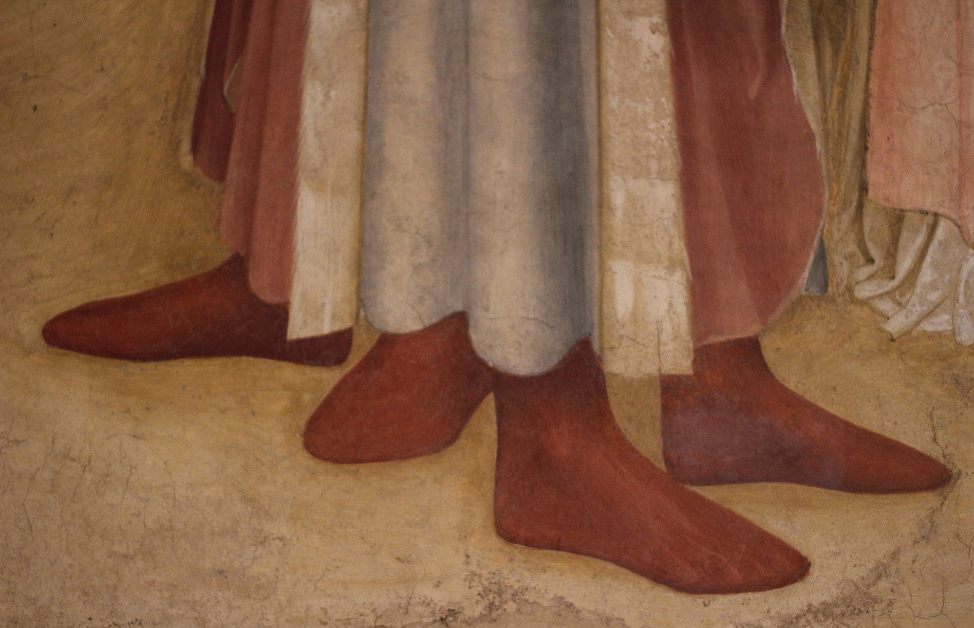 Detail from The Crucifixion, Fra Angelico, Museo di San Marco