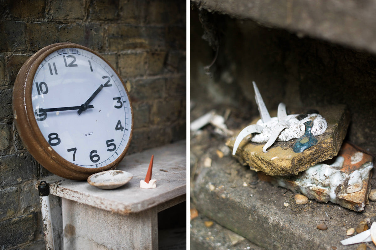 Lisa-Hammond-Studio-Tour-Clock-And-Cones