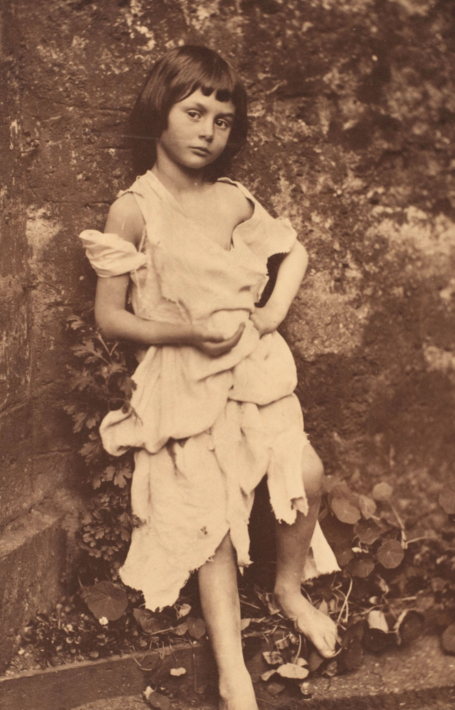 Alice Liddell as ‘The Beggar Maid’, Lewis Carroll (Charles Dodgson), 1858, collection of The Met