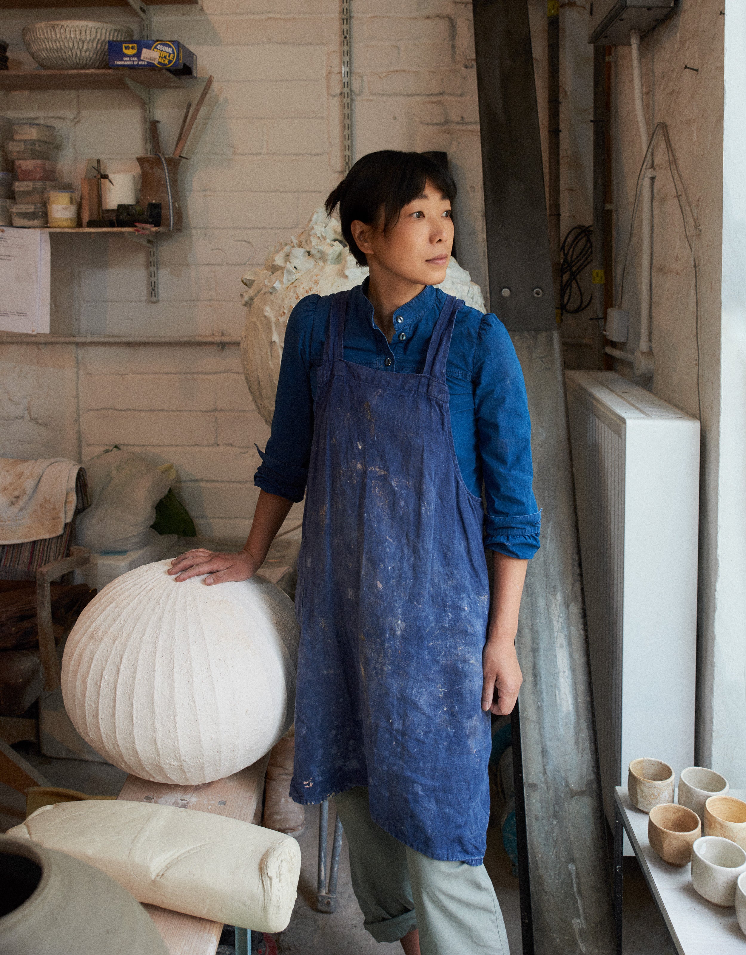 Akiko Hirai major exhibition of ceramics for sale at Goldmark in Uppingham