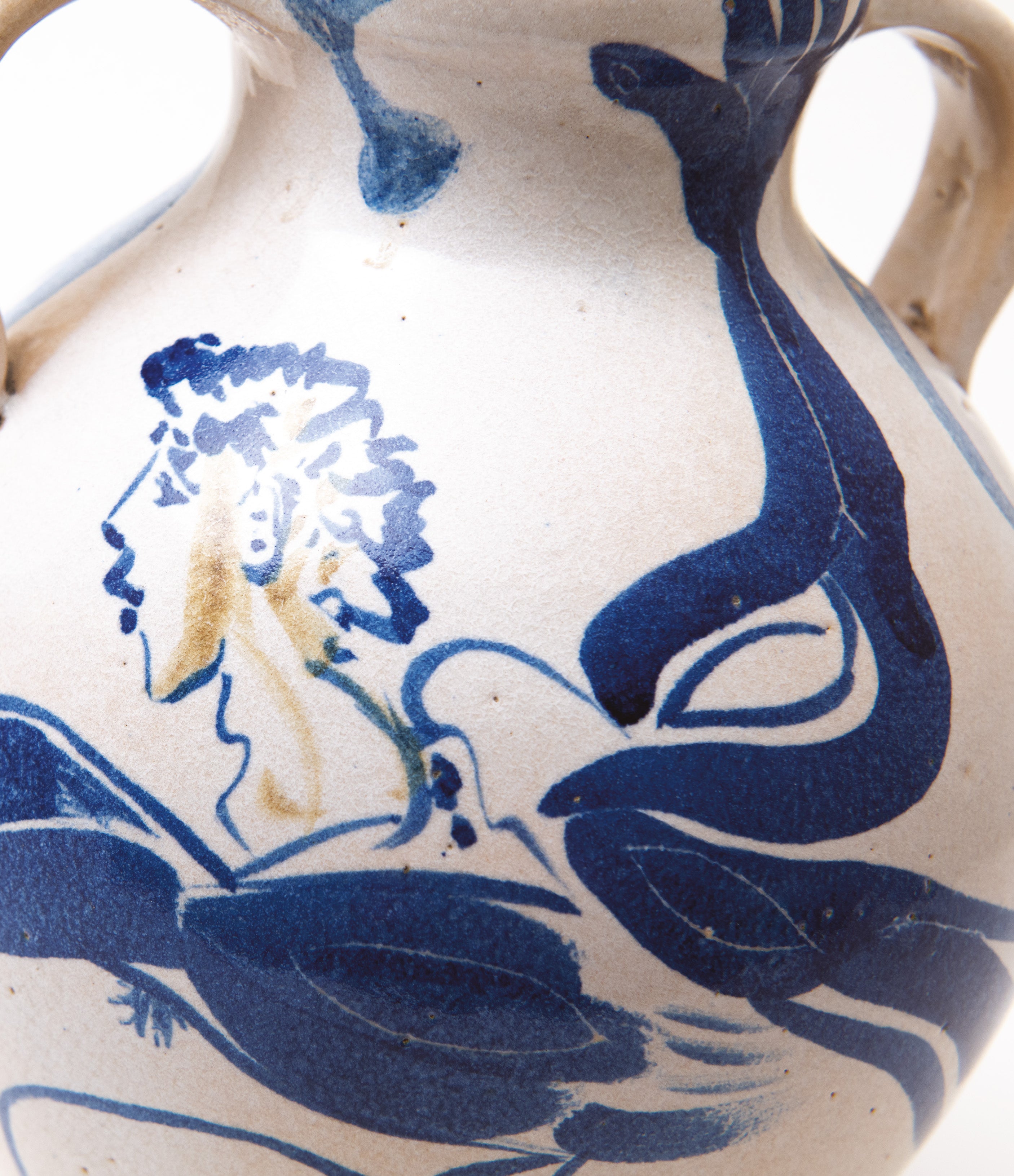 Ceri Richards, Vase with Handles, hand-painted ceramic