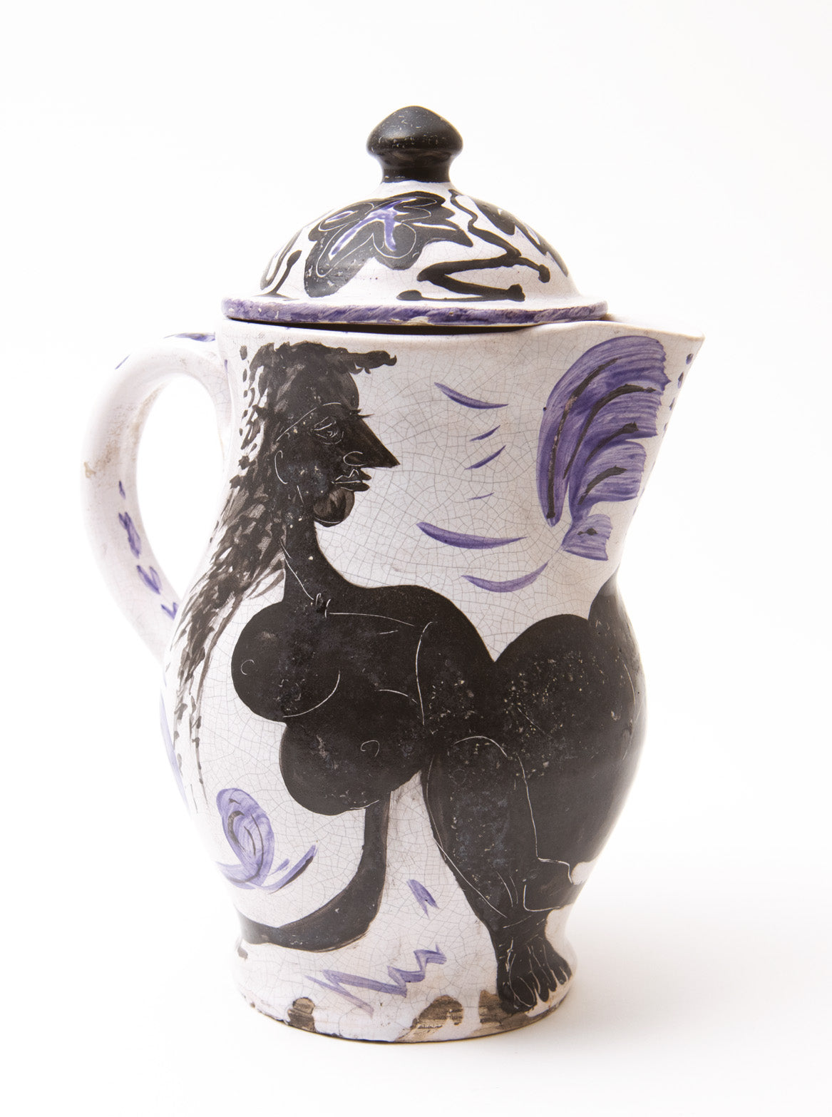 Ceri Richards, Coffee Pot, hand-painted ceramic